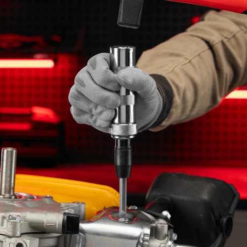 Отвертка ударно-поворотная 1/2, набор бит, 6 шт, пластиковый бокс Matrix по ценам производителя в Воронеже с доставкой по всей России