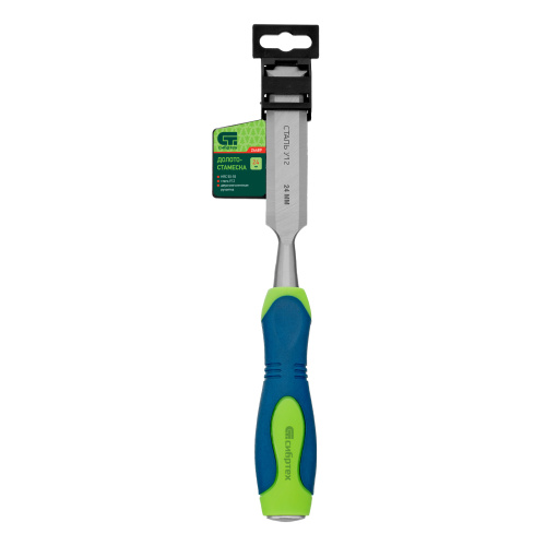 Долото-стамеска, 24 мм, двухкомпонентная рукоятка Сибртех по ценам производителя в Воронеже с доставкой по всей России