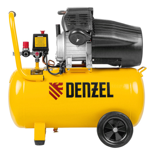 Компрессор воздушный DCV2200/50, прямой привод, 2.2 кВт, 50 литров, 380 л/мин Denzel по ценам производителя в Воронеже с доставкой по всей России