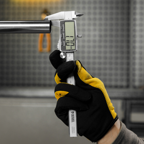 Штангенциркуль, 150 мм, электронный, большой дисплей, с глубиномером Denzel по ценам производителя в Воронеже с доставкой по всей России