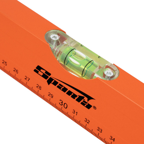 Уровень алюминиевый, 600 мм, 3 глазка, желтый, линейка Sparta по ценам производителя в Воронеже с доставкой по всей России