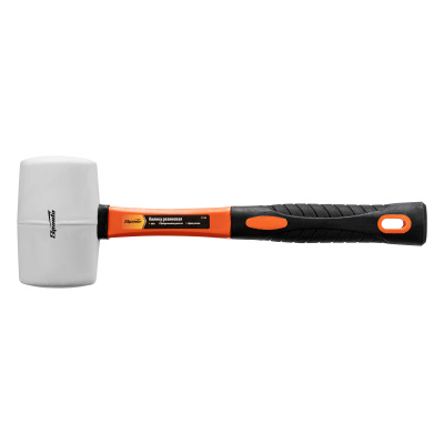 Киянка резиновая, 680 г, белая резина, фибергласовая рукоятка Sparta по ценам производителя в Воронеже с доставкой по всей России