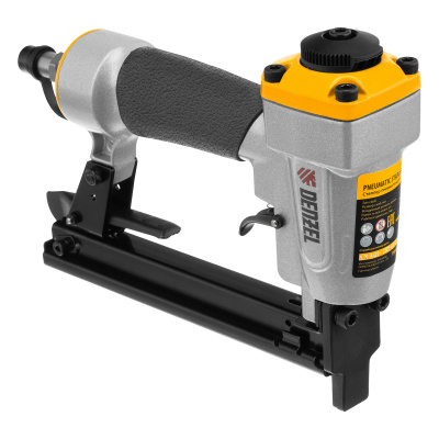 Степлер пневматический PS8016 для прямоугольных скоб 21GA от 6 до 16 мм Denzel по ценам производителя в Воронеже с доставкой по всей России