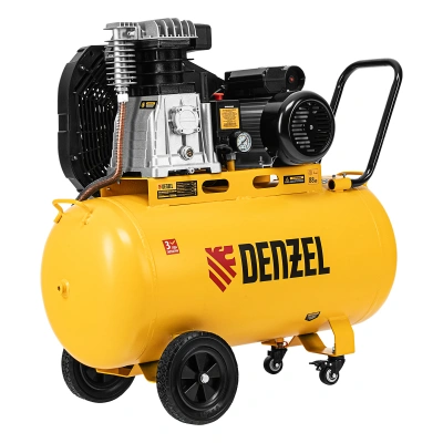 Компрессор воздушный рем. привод BCI 2200/100, 2,2 кВт, 100 литров, 420 л/мин Denzel по ценам производителя в Воронеже с доставкой по всей России