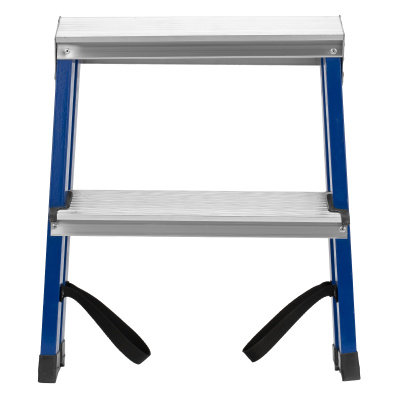 Стремянка двусторонняя 2 ступени, стальная, Сибртех по ценам производителя в Воронеже с доставкой по всей России