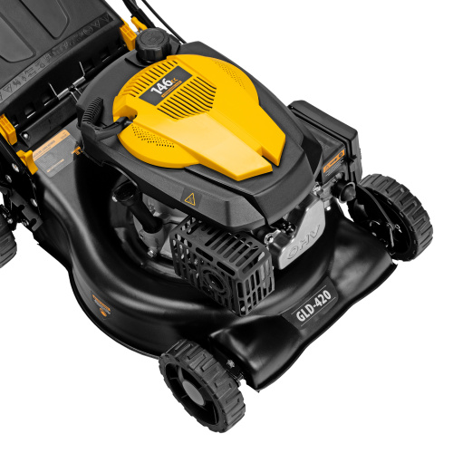 Газонокосилка бензиновая GLD-420, 146 см3, ширина 42 см, 40 л Denzel по ценам производителя в Воронеже с доставкой по всей России