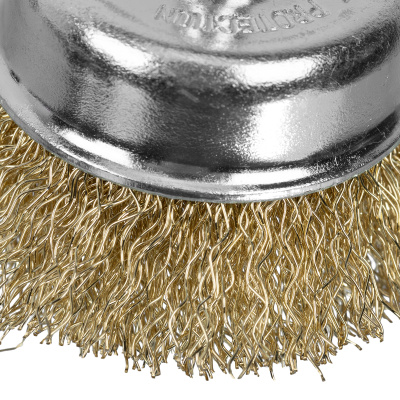 Набор щеток для дрели, 3 шт, 1 плоская, 65 мм, 50 мм "чашка", ручная металлическая Matrix по ценам производителя в Воронеже с доставкой по всей России