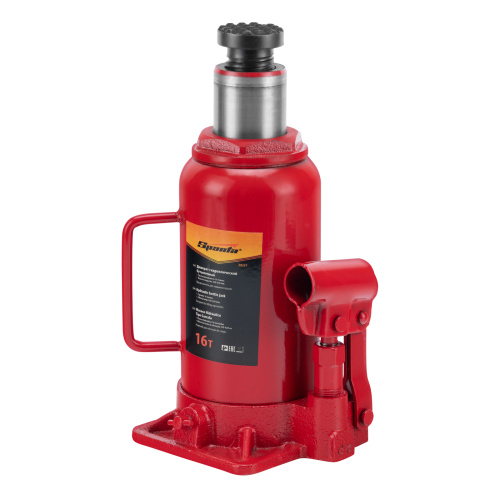 Домкрат гидравлический бутылочный, 16 т, h подъема 220-420 мм Sparta купить в Москве с доставкой по всей России | ProtosMarket.ru