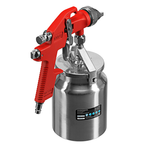Краскораспылитель HVLP пневмат. с нижним бачком V= 1 л, сопло диаметром 1.4 мм Matrix по ценам производителя в Воронеже с доставкой по всей России