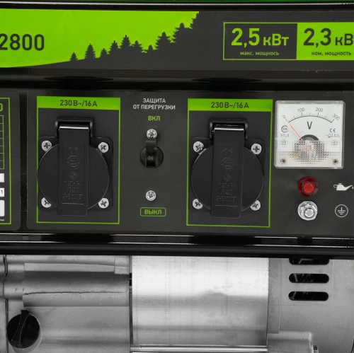 Генератор бензиновый БС-2800, 2.5 кВт, 230В, четырехтактный, 15 л, ручной стартер Сибртех по ценам производителя в Воронеже с доставкой по всей России