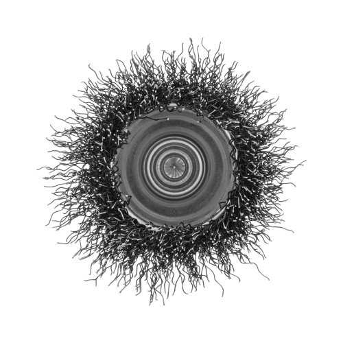 Щетка для дрели, 50 мм, Чашка, со шпилькой, нержавеющая витая проволока Denzel по ценам производителя в Воронеже с доставкой по всей России