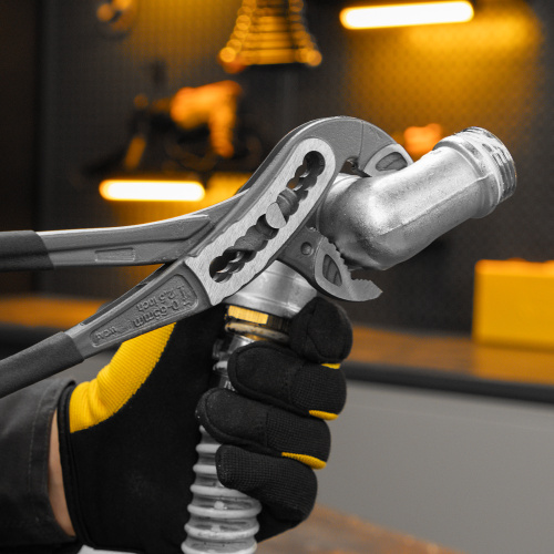 Клещи переставные, обливные рукоятки, 300 мм Denzel по ценам производителя в Воронеже с доставкой по всей России