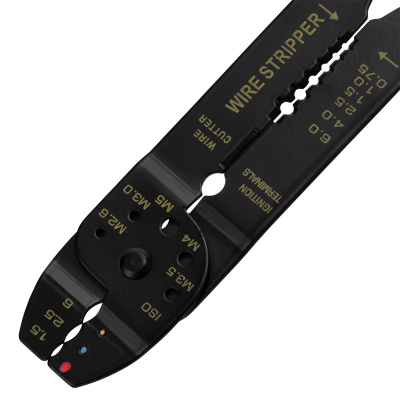 Щипцы, 210 мм, для зачистки электропроводов и обжима контактных кле мм, 1.5-6.5 мм Sparta по ценам производителя в Воронеже с доставкой по всей России