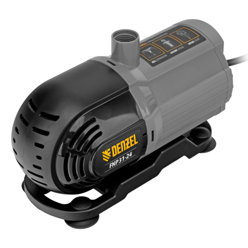 Насос фонтанный FNP31-24, 31 Вт, подъем 2,4 м, 1500 л/ч, колокольчик/2 каскада/гейзер Denzel по ценам производителя в Воронеже с доставкой по всей России