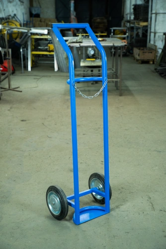 Тележка для газовых баллонов TOR ГБ-1, 1 баллон (литые колеса 250мм) по ценам производителя в Воронеже с доставкой по всей России