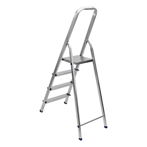 Стремянка, 4 ступени, алюминиевая, Сибртех по ценам производителя в Воронеже с доставкой по всей России