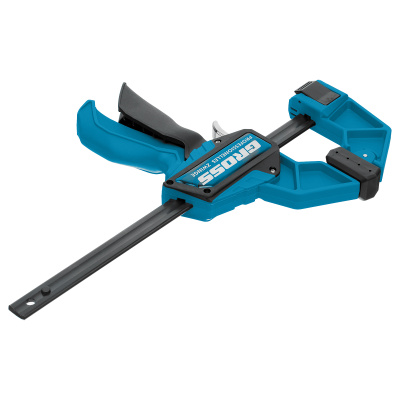 Струбцина реечная, быстрозажимная, пистолетного типа, пошаговый механизм, пластиковый корпус, 150 мм Gross по ценам производителя в Воронеже с доставкой по всей России