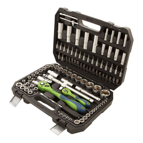 Набор инструментов 108 предметов, CrV, 1/2", 1/4" Сибртех по ценам производителя в Воронеже с доставкой по всей России