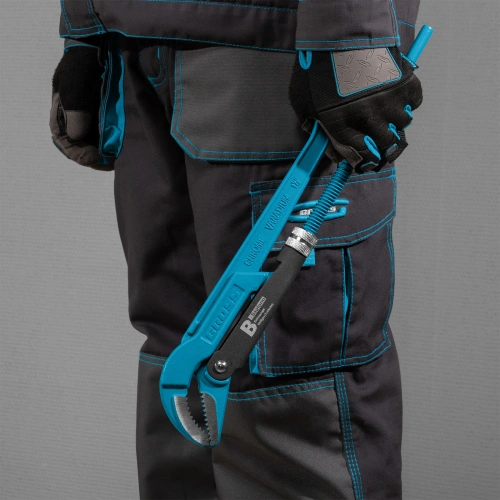 Ключ трубчатый рычажный 1.5, №2, цельнокованый, CrV, тип "B" Gross по ценам производителя в Воронеже с доставкой по всей России