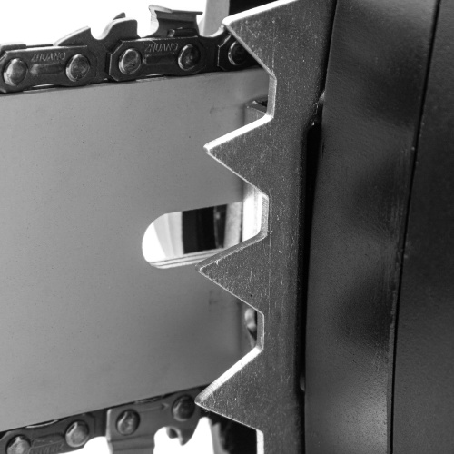 Пила цепная электрическая EDS-2200, 2.2 кВт,продольная, шина 45 см, шаг 3/8, паз 1.3 мм, 62 звена Denzel по ценам производителя в Воронеже с доставкой по всей России