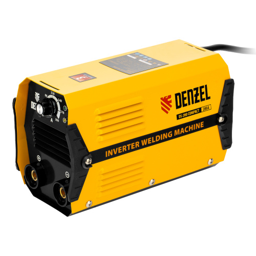 Аппарат инверторный дуговой сварки DS-200 Compact, 200 А, ПВ 70%, диаметр электрода 1.6-5 мм Denzel по ценам производителя в Воронеже с доставкой по всей России