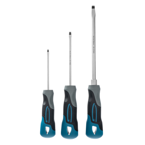 Набор отверток SL, 3 шт, S2, трехкомпонентная рукоятка Gross по ценам производителя в Воронеже с доставкой по всей России