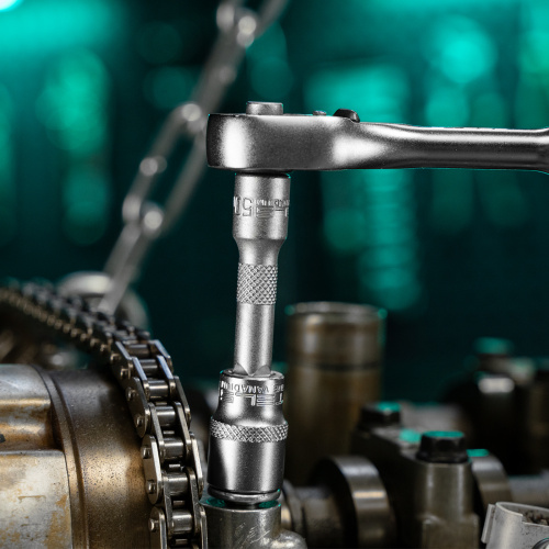 Набор торцевых головок с трещоткой, 1/4", 26 предметов Stels по ценам производителя в Воронеже с доставкой по всей России