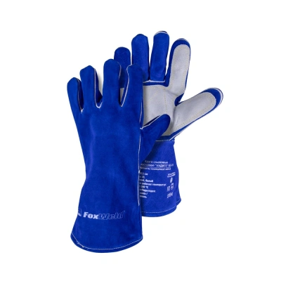 Краги спилковые термостойкие FOXWELD "ИНДИГО" КС-01 по ценам производителя в Воронеже с доставкой по всей России