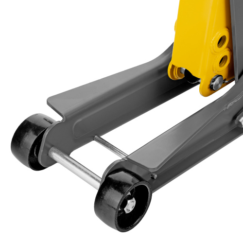 Домкрат гидравлический подкатной с фиксатором, 2,5 т, 85-385 мм Denzel по ценам производителя в Воронеже с доставкой по всей России