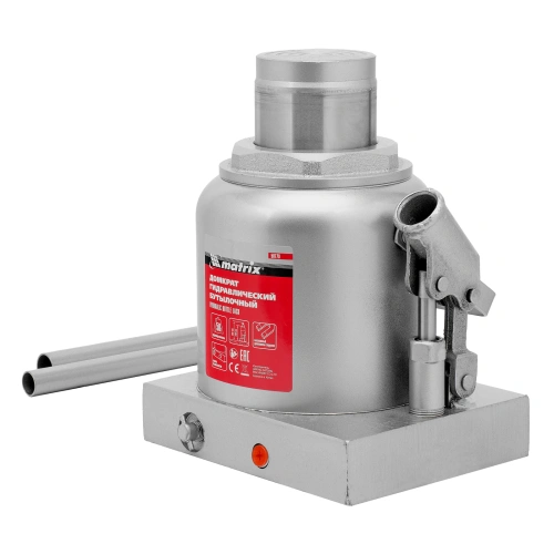 Домкрат гидравлический бутылочный, 50 т, h подъема 236-356 мм Matrix по ценам производителя в Воронеже с доставкой по всей России