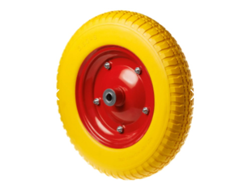 Колесо литое полиуретановое 360 мм PU 2400-16-1 (16 мм шариковый подшипник) купить в Москве с доставкой по всей России | ProtosMarket.ru