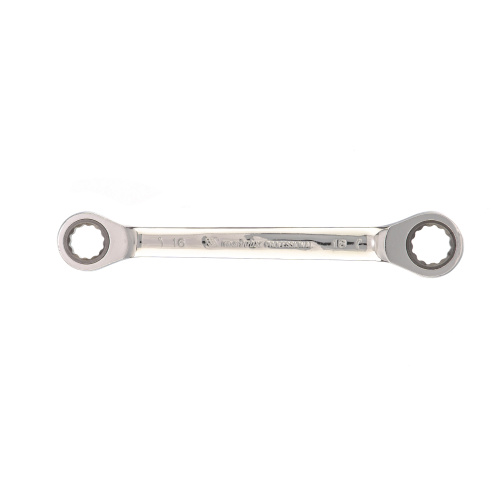 Ключ накидной трещоточный, 16 x 18 мм, CrV, зеркальный хром Matrix по ценам производителя в Воронеже с доставкой по всей России