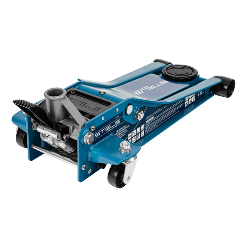 Домкрат гидравлический подкатной 3 т, быстрый подъем, Low profile quick lift, 75-505 мм, профессиональный STELS по ценам производителя в Воронеже с доставкой по всей России