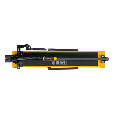 Плиткорез рельсовый 800х16мм, каретка на подш., стальная станина, усил. рукоятка-пенал Denzel по ценам производителя в Воронеже с доставкой по всей России