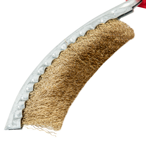 Щетка металлическая изогнутая, пластиковая ручка Matrix по ценам производителя в Воронеже с доставкой по всей России