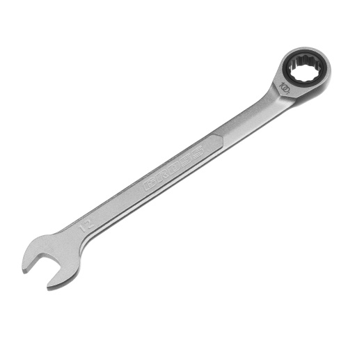 Ключ комбинированный трещоточный, 12 мм, количество зубьев 100 Gross по ценам производителя в Воронеже с доставкой по всей России