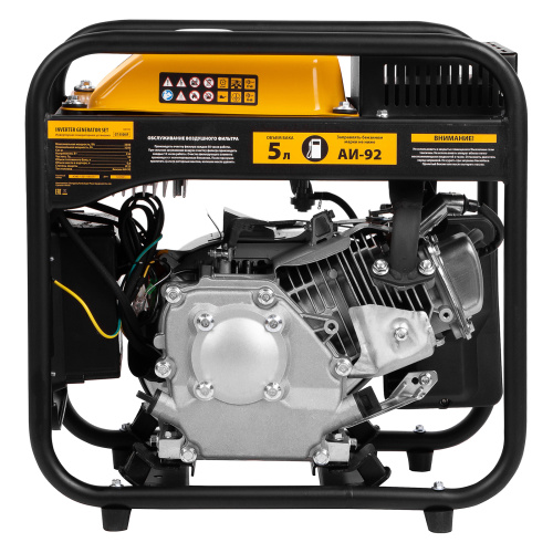 Генератор инверторный GT-3500iF, 3.5 кВт, 230 В, бак 5 л, открытый корпус, ручной старт Denzel по ценам производителя в Воронеже с доставкой по всей России