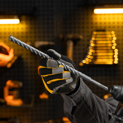 Бур по бетону, цельная крестовая пластина, 14x315 мм, SDS PLUS Denzel по ценам производителя в Воронеже с доставкой по всей России