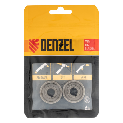 Подающий ролик, U профиль под алюминиевую проволоку 1,0-1,2 мм, 2 шт Denzel по ценам производителя в Воронеже с доставкой по всей России