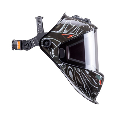 Маска сварщика КОРУНД МЕГА "чёрная" (ф-р MEGA, внеш. регулировка) в коробке по ценам производителя в Воронеже с доставкой по всей России