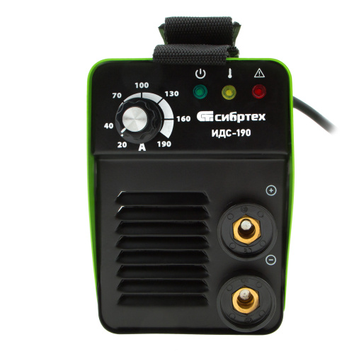 Аппарат инверторный дуговой сварки ИДС-190, 190 А, ПВ 80%, диаметр электрода 1.6-4 мм Сибртех по ценам производителя в Воронеже с доставкой по всей России