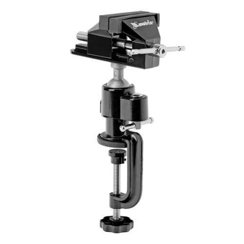Тиски настольные, многофункциональные, сменная насадка, хомут для дрели, шарнирный механизм, 70 мм Matrix по ценам производителя в Воронеже с доставкой по всей России
