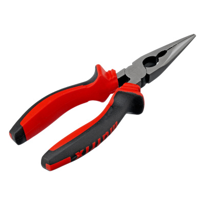 Длинногубцы прямые, 160 мм, хром-ванадий, двухкомпонентные рукоятки Matrix по ценам производителя в Воронеже с доставкой по всей России