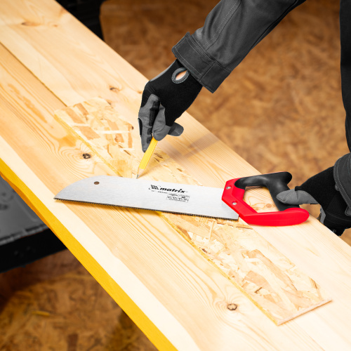 Пила для фанеры с запилом, 330 мм, двухкомпонентная рукоятка Matrix по ценам производителя в Воронеже с доставкой по всей России