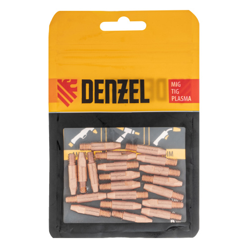 Токосъемный наконечник под проволоку 1,2 мм, М6х28, E-CU, 20 шт для MIG горелки тип 24 Denzel по ценам производителя в Воронеже с доставкой по всей России