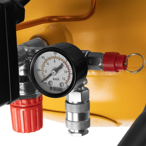 Компрессор воздушный BCV2200/100, ременный привод, 2.2 кВт, 100 литров, 370 л/мин Denzel по ценам производителя в Воронеже с доставкой по всей России