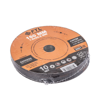 Круг отрезной по металлу FTL Express 150 х 1,8 х 22,2 мм A46TBF купить в Москве с доставкой по всей России | ProtosMarket.ru