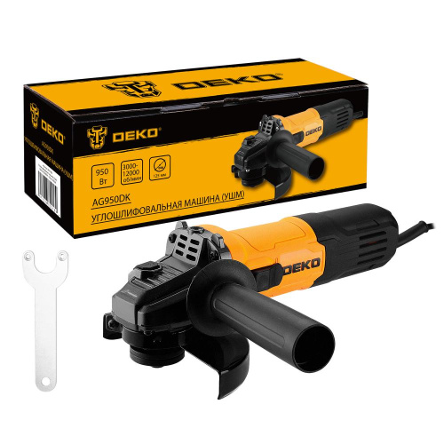 Углошлифовальная машина (УШМ) DEKO AG950DK, 125мм, 950 Вт по ценам производителя в Воронеже с доставкой по всей России