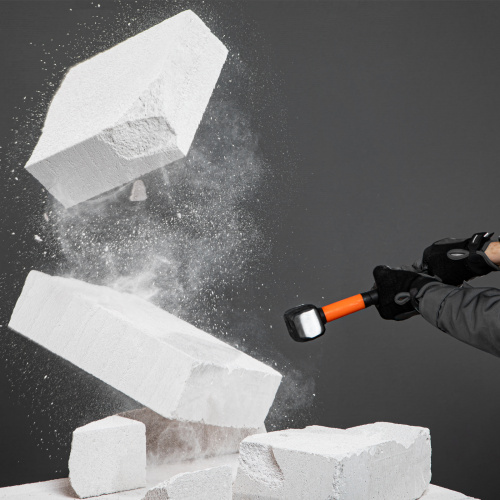 Кувалда, 2000 г, фибергласовая обрезиненная рукоятка Sparta по ценам производителя в Воронеже с доставкой по всей России