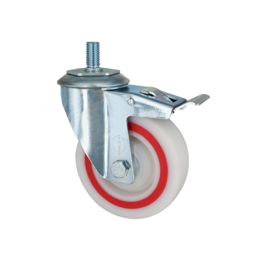 Колесо полипропиленовое с болтом и тормозом EM05 MBTM 100 F по ценам производителя в Воронеже с доставкой по всей России